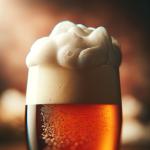 DALL·E 2023-12-23 10.47.20 - A photo focused on capturing the beauty of foam heads in beer photography. The image presents a close-up of a beer glass, filled to the brim with a pe.png